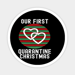 Our First Quarantine Matching Couples Christmas Xmas Magnet